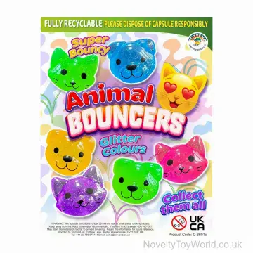 Super Bouncy Animal Head - 55mm Vending Capsule