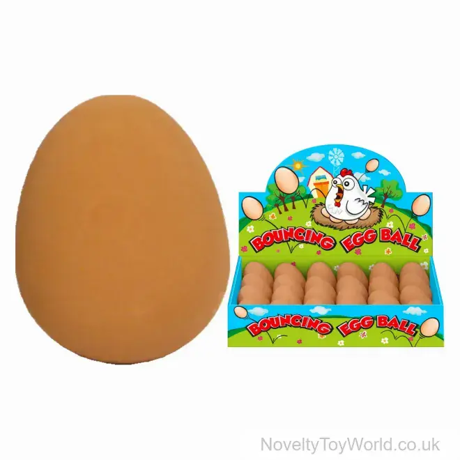 Super Bouncy Fake Egg | Wholesale Joke Toys UK