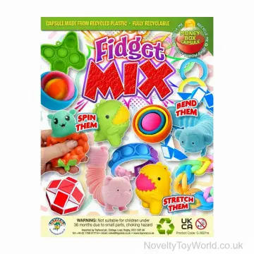 Super Fidget Toy Mix - 55mm Vending Capsule