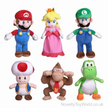 Super Mario & Friends Soft Plush Toys - 6 Assorted (36cm)