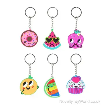 Sweet Treats Novelty Keyring In Bulk (5cm)
