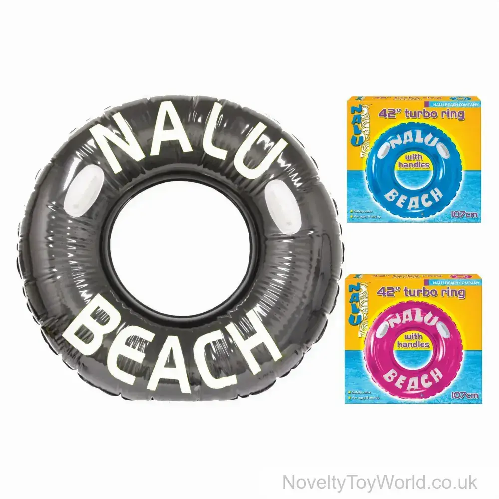 Swim Ring Inflatable Tube - 3 Colours (106cm) | Wholesale Swimming Pool ...