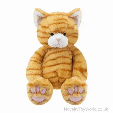 Tabby Cat Luxury Beanie Soft Plush Toy (36cm)