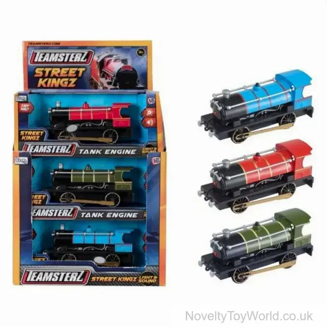 Wholesale | Tank Engine Train - Teamsterz Toy in Assorted Colours