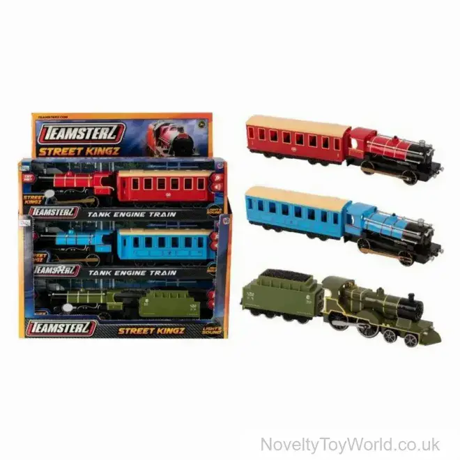 Tank Engine Train Teamsterz Toy in Display Box | Low Bulk Buy Price Toys