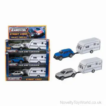 Teamsterz Car & Caravan Toy - Wholesale Playsets