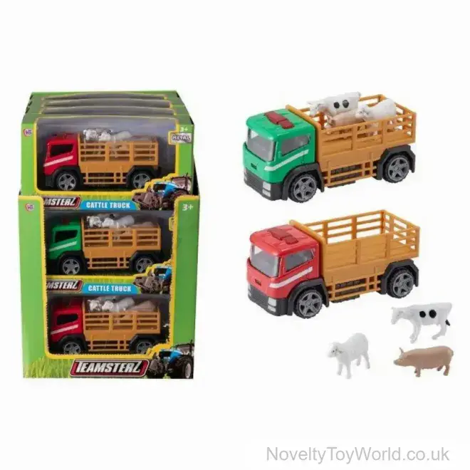 Teamsterz Cattle Truck - Farm Toy Vehicle | Bulk Buy Farm Gift Shops Products