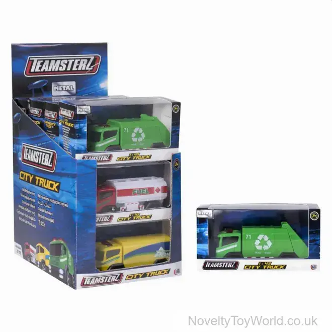 Teamsterz City Trucks Diecast - 4 Assorted | Wholesale UK