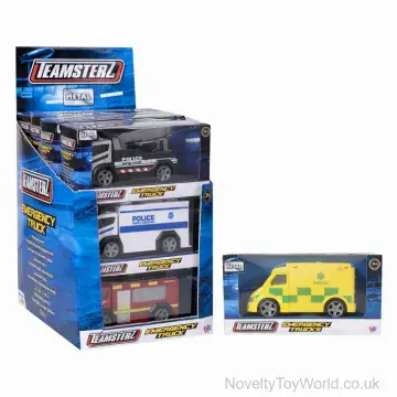 Teamsterz Emergency Trucks - 4 Assorted