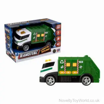 Teamsterz Garbage Bin Lorry Truck - Light & Sound