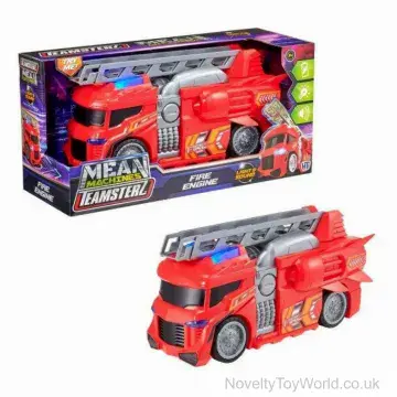 Teamsterz Mean Machines Fire Engine - Lights & Sound (30cm)