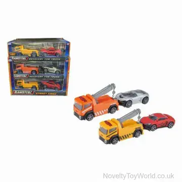 Teamsterz Racing Recovery Tow Truck Toy Set