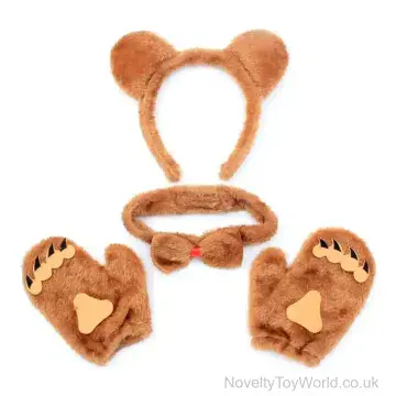 Teddy Bear 4 Piece Dress Up Set - Kids