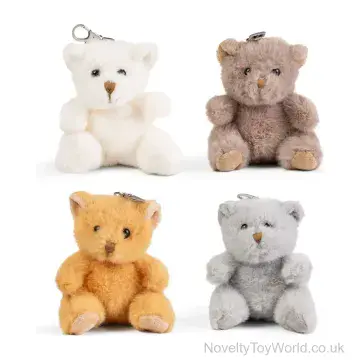 Teddy Keyring Plush For Bags (10cm)