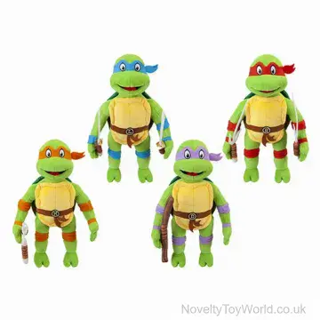 Teenage Mutant Ninja Turtles Soft Plush Toys - 4 Assorted (28cm)