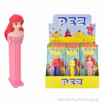 The Little Mermaid Licensed PEZ Dispenser Pack - Assorted
