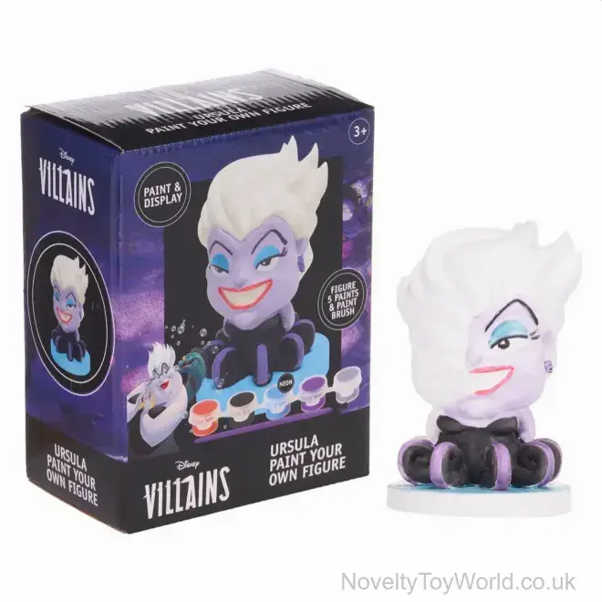 The Little Mermaid Ursula - Paint Your Own Disney Villain (Boxed) | Bulk Toys UK