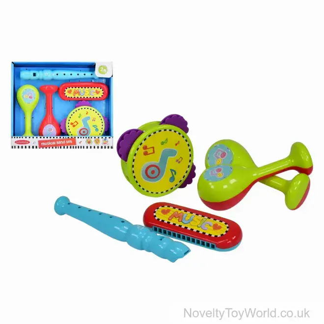 Toddler Musical 5 Piece Set - Ages 2+ | Bulk Buy Music Toys