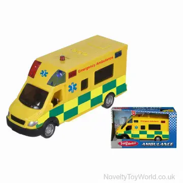 Toy Ambulance With Lights & Sound - Boxed