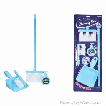 Toy Cleaning Set with Brushes & Soap - Role Play Gift