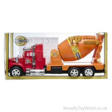 Toy Construction Truck In Clear Display Box (16.5cm)