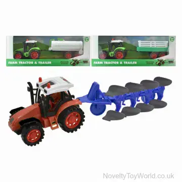 Toy Tractor Set (37cm)