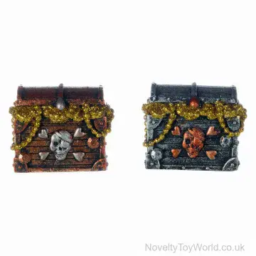Treasure Chest Resin Ornament - Pirate Themed Decoration