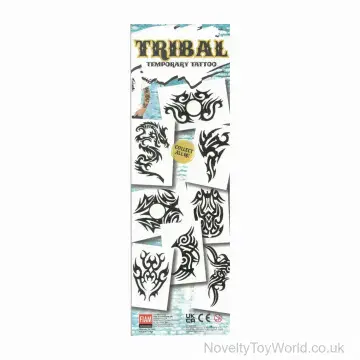 Tribal Design Flat Pack Vending Tattoos