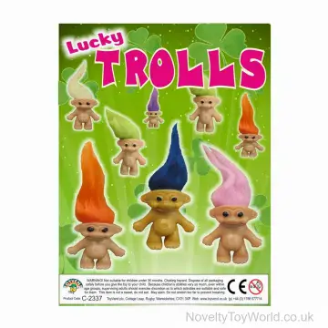 Troll Figure Toy - 35mm Small Vending Capsule