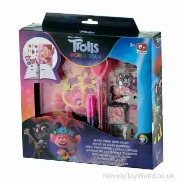 Trolls 2 Make Your Own Diary Set