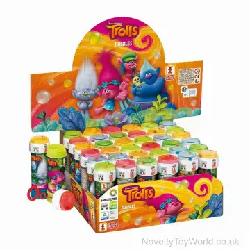 Trolls Bubble Tubes with Maze (60ml)