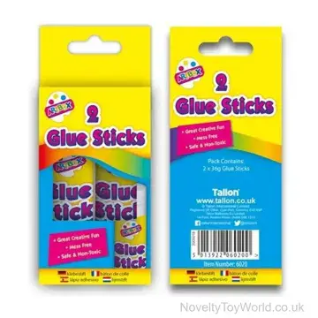 Twist Action Glue Sticks - Pack of 2