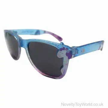 Unicorn & Glitter Frame Sunglasses for Children
