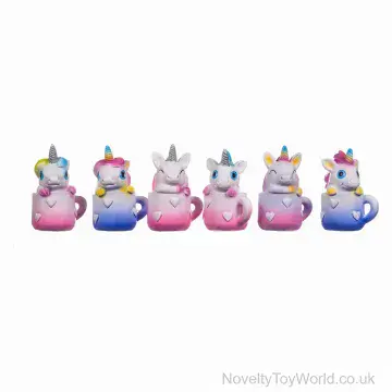 Unicorn In Mug Ornament 6 Assorted - Gifts for Girls