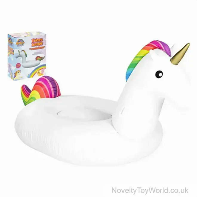 Unicorn Pool Lounger Inflate - High Quality (170cm) | Wholesale Pool Inflatables