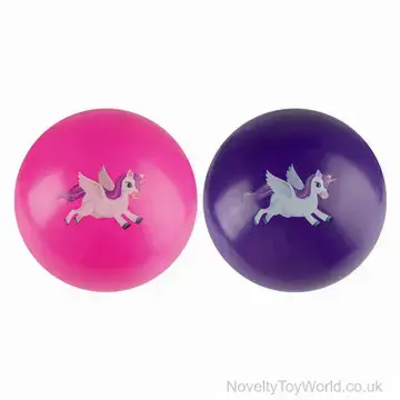 Unicorn PVC Play Ball - 2 Assorted (22cm)