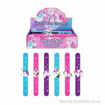 Unicorn Rubber Snap Bracelet