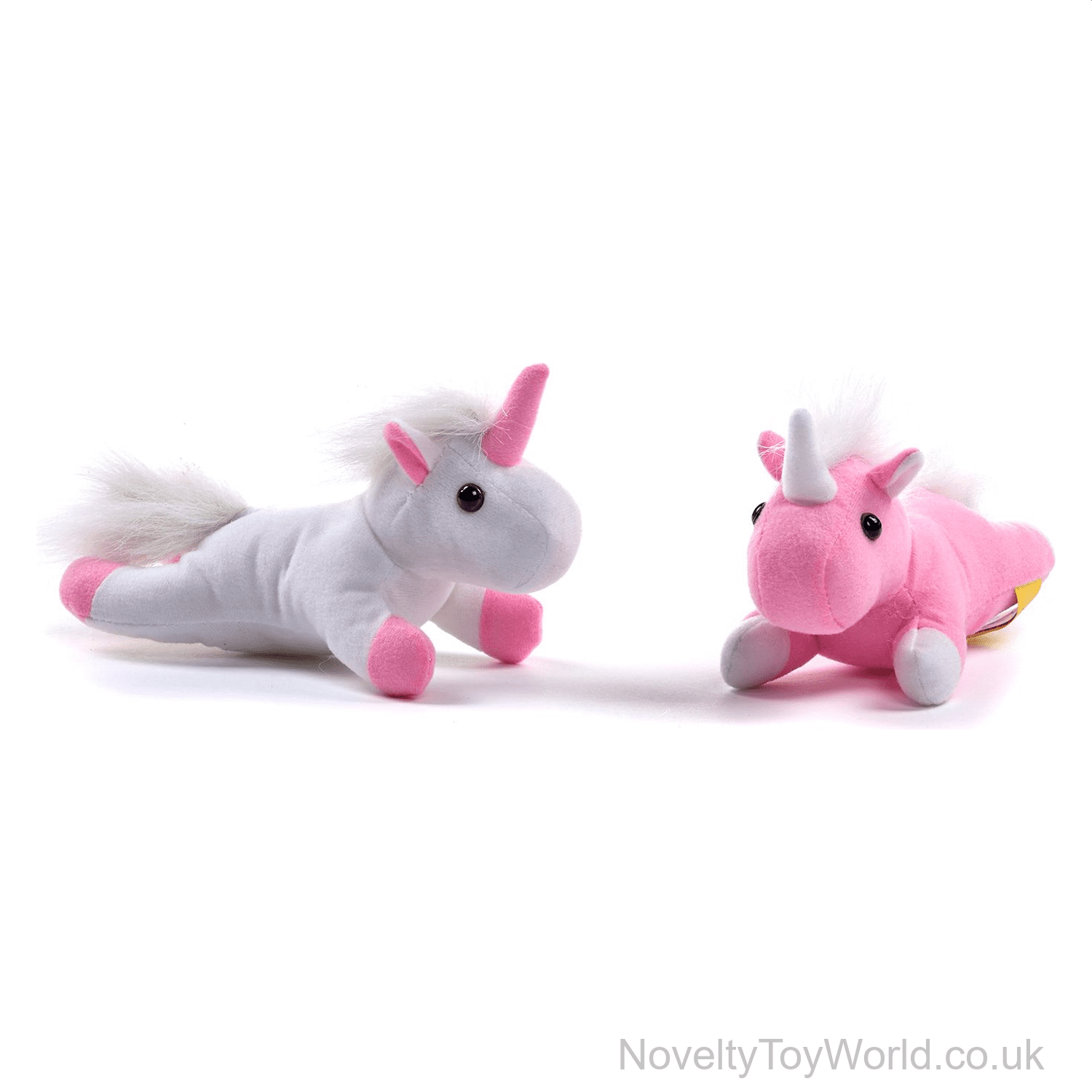 Unicorn Standing Plush Toy 3 Assorted 14cm Bulk Buy Prize Every Time