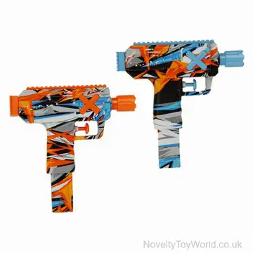 Uzi Graffiti Water Pistol - 2 Assorted