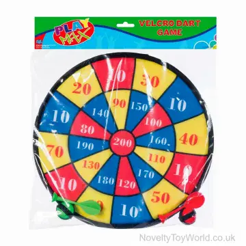 Velcro Dartboard Game with Darts & Balls - Kids Fun Game