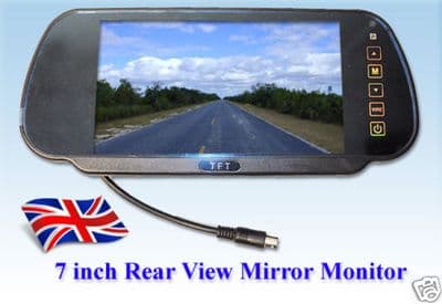 7 inch LCD Rear View Monitor Screen for parking camera