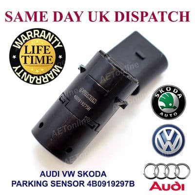 AUDI A4 A6 A8 VW SKODA FRONT AND REAR PDC PARKING SENSOR 4B0919275B