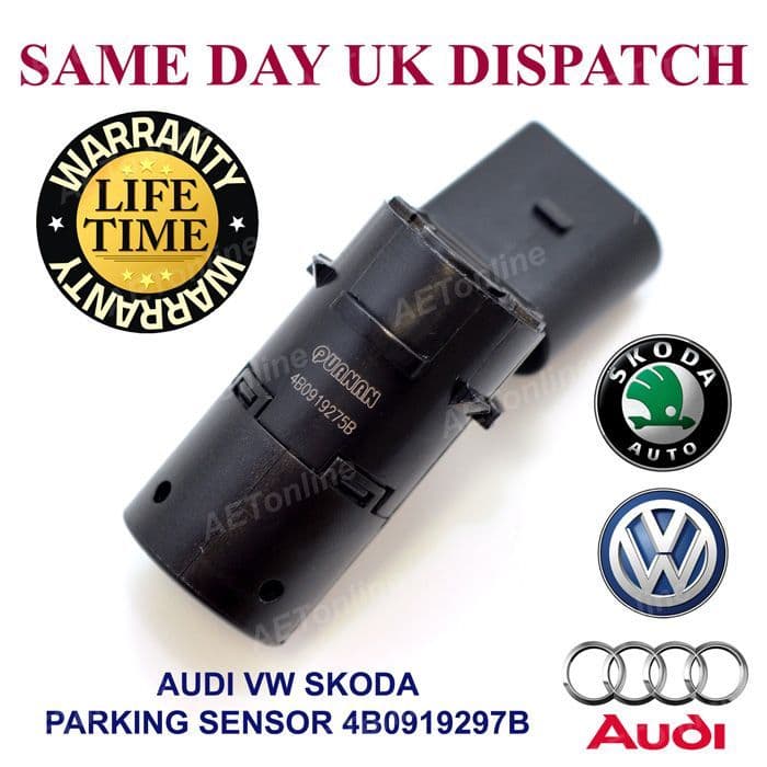 Genuine Volkswagen 5Q0919275B PDC Parking Sensor – 4-Pack For VW, Audi, SEAT, SKODA (Front/Rear)