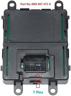 Audi Q5 LED Headlight DRL OEM Control Unit Module Ballast 8R0907472A