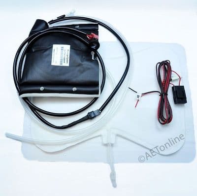 Car Seat Adjustable Air Bladder Inflatable Back Lumbar Support System