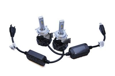 CNLIGHT Ford Focus Land Rover Discovery H7 LED Headlight Bulbs Kit 60W 6000K