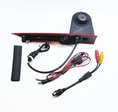 Ford Transit Custom 12-15  Rear View Reversing High Level Brake Light Camera with /without Monitor