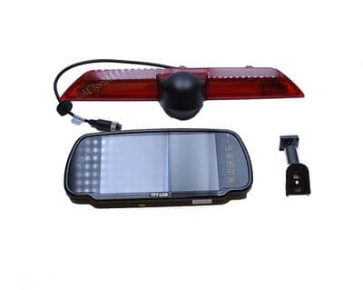 Ford Transit IR LED Brake Light Rear View Reverse Camera + 7