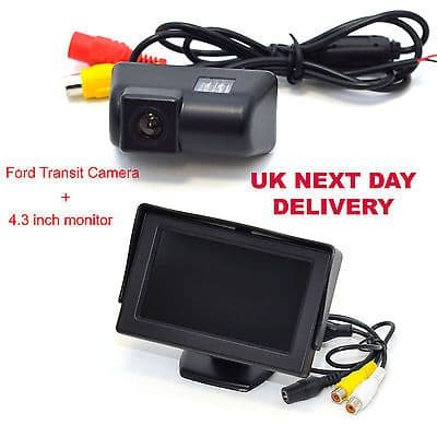 FORD TRANSIT REAR VIEW REVERSING CAMERA WITH 4.3