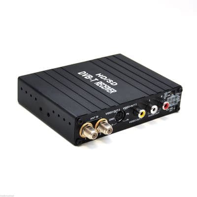 HD/SD DVB-T DIVERSITY FREEVIEW TV DIGITAL RECEIVER FOR CAR MPEG-4 DUAL ANTENNA